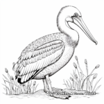 Decorative Australian Pelican Coloring Pages 3