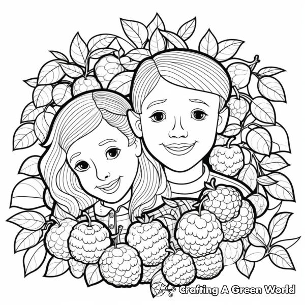 Fruit Of The Spirit Coloring Pages - Free &amp; Printable!