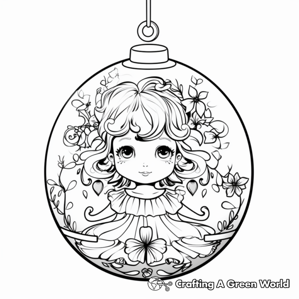 Ornament Coloring Pages - Free &amp; Printable!