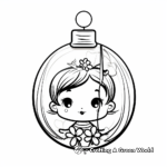 Delicate Glass Ornament Coloring Pages 3