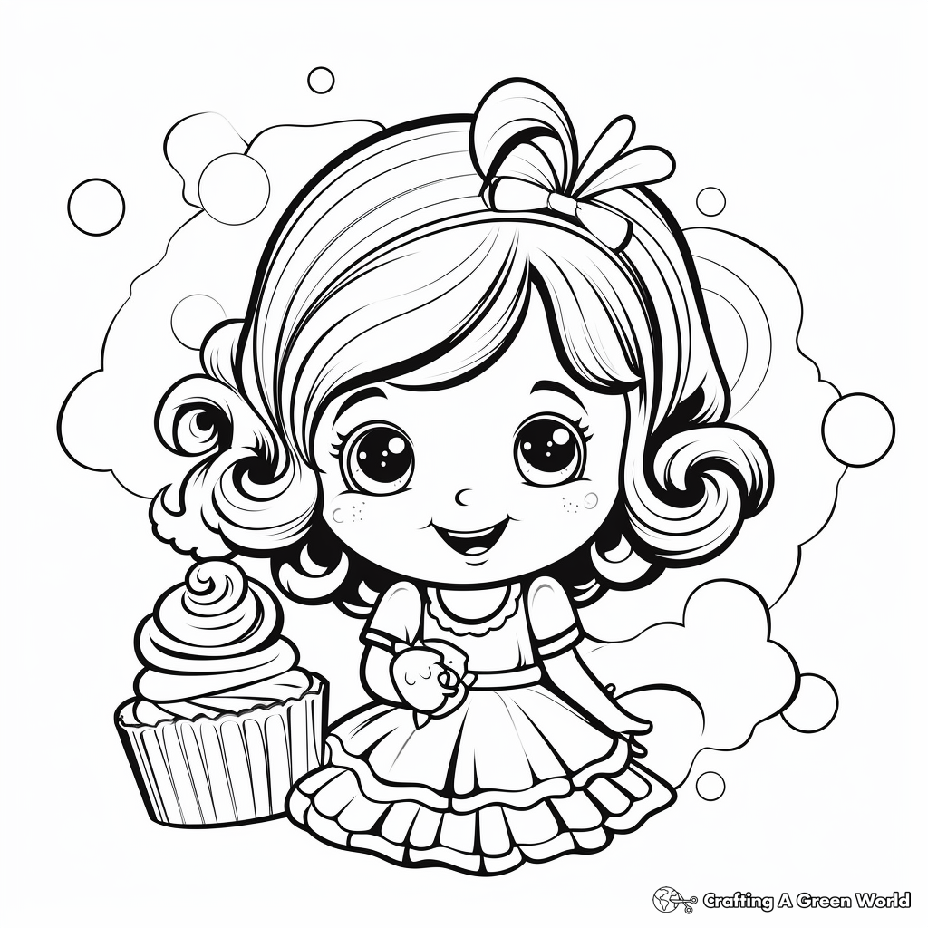 Delicious Peppermint Chocolate Coloring Pages 4