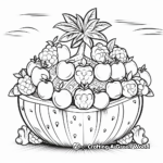 Delicious Summer Fruits Coloring Pages 3