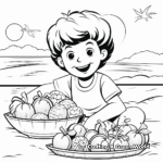 Delicious Summer Fruits Coloring Pages 4