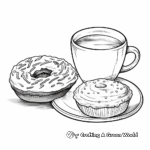 Delightful Cappuccino Coloring Pages 1