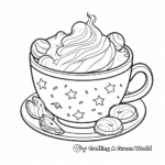 Delightful Hot Cocoa Coloring Pages 3
