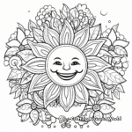 Delightful 'Joy' Fruit of the Spirit Coloring Pages 3