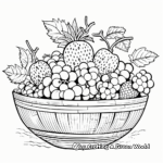 Delightful 'Joy' Fruit of the Spirit Coloring Pages 4