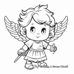 Detailed Angels and Demons Coloring Pages for Adults 1