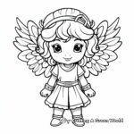 Detailed Angels and Demons Coloring Pages for Adults 2