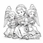 Detailed Angels and Demons Coloring Pages for Adults 3