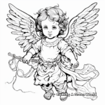 Detailed Angels and Demons Coloring Pages for Adults 4