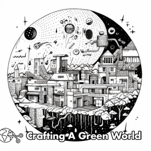 Gravity Coloring Pages - Free &amp; Printable!
