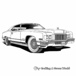 Detailed Cadillac Eldorado Coloring Pages for Adults 4