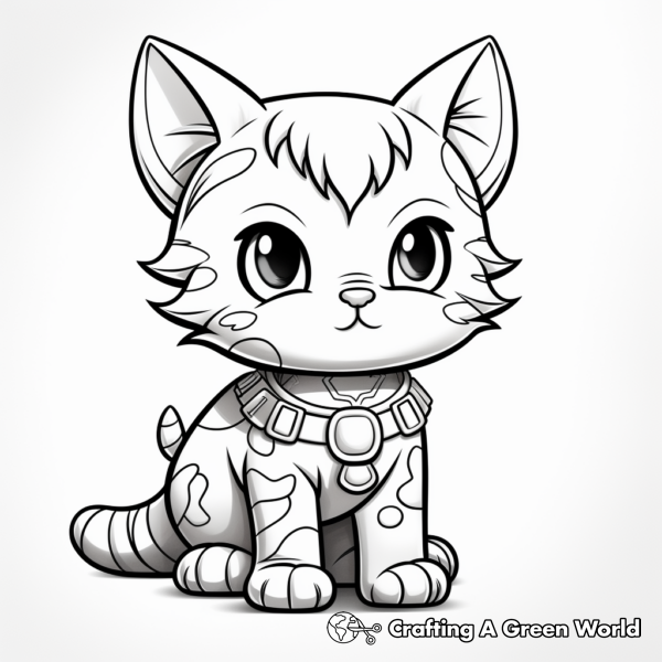 Cat Kid Coloring Pages - Free & Printable!