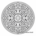 Detailed Celtic Mandala Coloring Pages for Adults 1