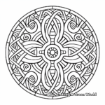 Detailed Celtic Mandala Coloring Pages for Adults 3