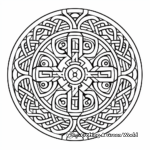 Detailed Celtic Mandala Coloring Pages for Adults 4