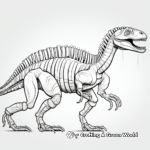 Detailed Ceratosaurus Anatomy Coloring Pages 3