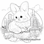 Detailed Chinchilla Habitat Coloring Pages 1