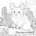 Detailed Chinchilla Habitat Coloring Pages 3