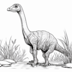 Detailed Corythosaurus Coloring Pages 4