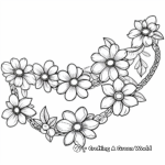 Detailed Daisy Chain Coloring Pages 4