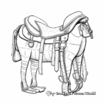 Detailed Pack Saddle Coloring Pages 3