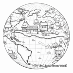 Detailed Planet Earth Coloring Pages 2