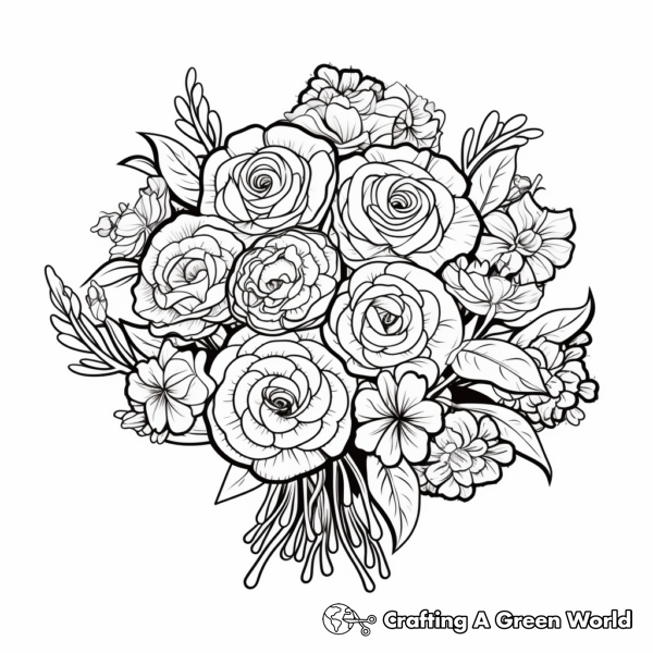 Intricate Floral Coloring Pages - Free & Printable!