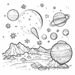 Detailed Solar System Coloring Pages 4