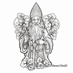 Detailed St Patrick's Day Shamrock Coloring Pages 3