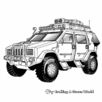 Detailed SWAT Vehicle Coloring Pages 1