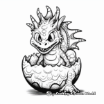 Detailed Triceratops Egg Coloring Pages 4