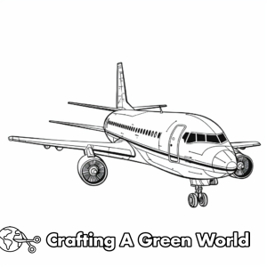 Airplane Coloring Pages - Free &amp; Printable!