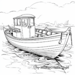 Different Rowboat Types Coloring Pages 1