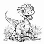 Dilophosaurus and Companions: Other Dinosaurs Coloring Pages 4