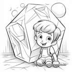 Dimensional 3D Trapezoid Coloring Pages 4