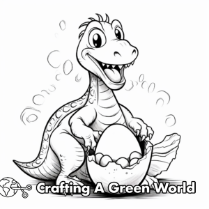 Dinosaur Coloring Pages - Free &amp; Printable!