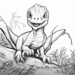 Dinosaur Wonders: Prehistoric Coloring Pages 1