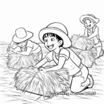 Diverse Types of Hay Coloring Sheets 2