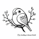 Dove Love Symbol Coloring Pages 3