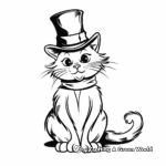 Dr. Seuss' Cat in the Hat Coloring Pages 3