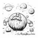 Dwarf Planet Moons Coloring Pages 3