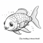 Dynamic Mola Mola Sunfish Coloring Pages 2
