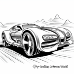 Dynamic Race Car Coloring Pages 3