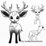 Easy Printable Deerling Coloring Pages for Beginners 3