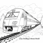 Easy Train Coloring Pages for Train Lovers 2
