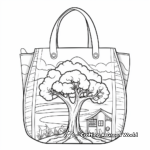 Eco-Friendly Reusable Bag Coloring Pages 2