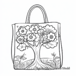 Eco-Friendly Reusable Bag Coloring Pages 3