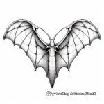 Educational Bat Wings Anatomy Coloring Pages 3